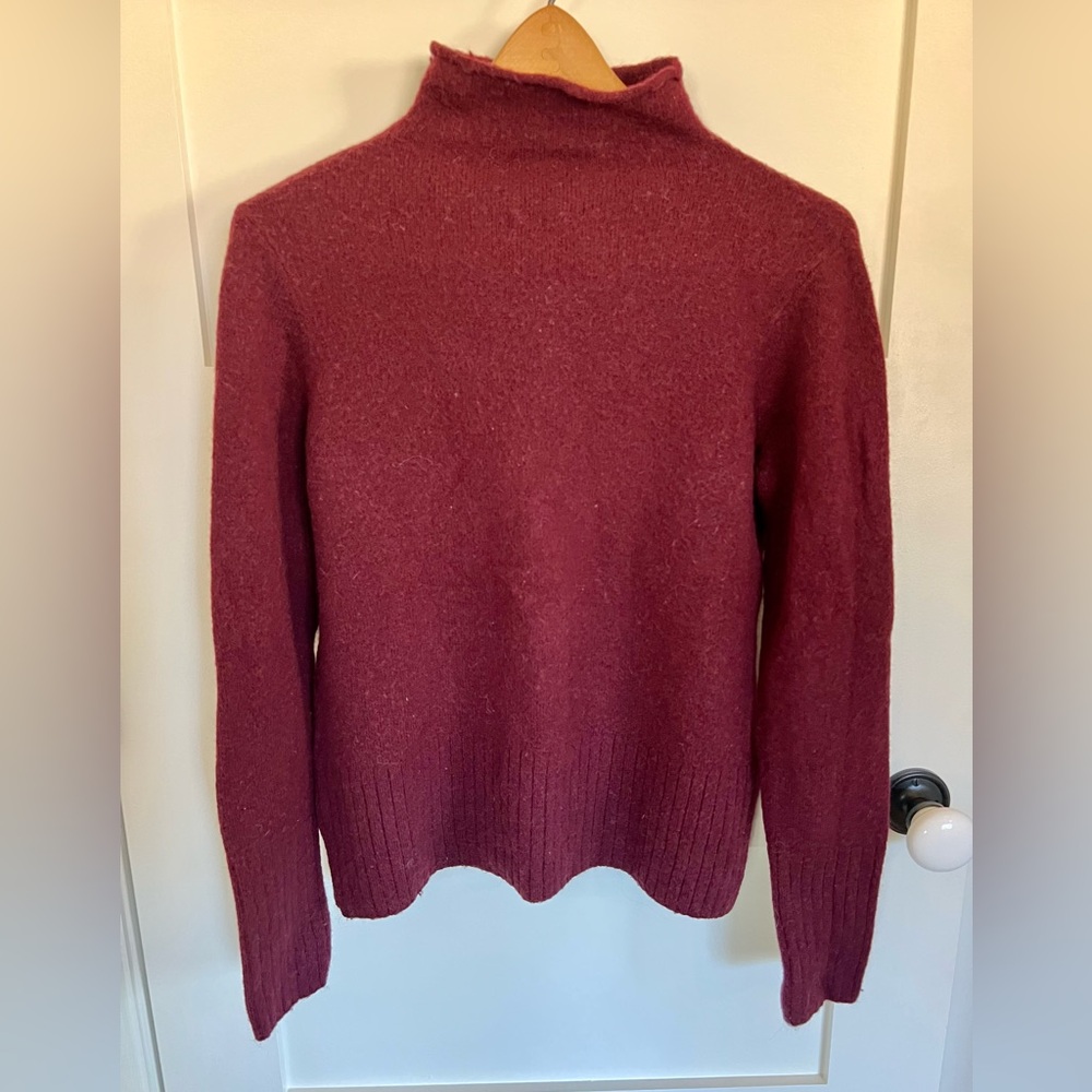 Madewell Rich Burgundy Knit